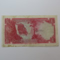 Reserve Bank of Rhodesia One Pound G5 Salisbury 21 September 1964 - Fine