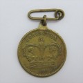 1911 Coronation of George 5 medallion - Barratt and Co Sweets are pure