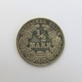 1906 Deutsches Reich - A mintmark half mark AU