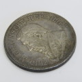 1892 ZAR single shaft Paul Kruger Crown XF+ - Excellent coin