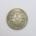 1856 France silver 2 Francs