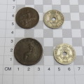 Lot of 6 coins each one over 100 years old