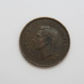 1938 South Africa half penny - XF