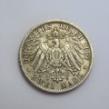 1907 Germany Prussia 2 Mark VF