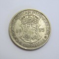 1933 South Africa half crown