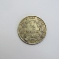 1906 Germany Deutsches Reich silver half mark AU