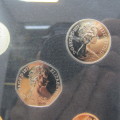 1971 Great Britain and Northern Ireland proof coinage