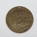 1911 Coronation of George 5 medallion - NATAL