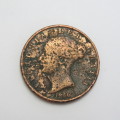 1856 Great Britain Penny - Well used