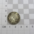 1851 France silver One Franc VF+