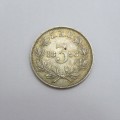 1896 ZAR Kruger three pence AU with mint lustre
