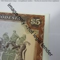 Rhodesia Reserve bank of Rhodesia Five Dollars - 20 October 1978 - crisp uncirculated