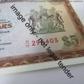 Rhodesia Reserve bank of Rhodesia Five Dollars - 20 October 1978 - crisp uncirculated