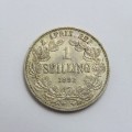 1892 ZAR Kruger shilling AU+