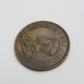 1925 South Africa half penny XF+