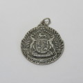 1910-1960 SA Union white metal medallion