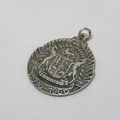 1910-1960 SA Union white metal medallion