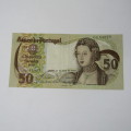 Portugal 1968 banknote 50 Escudo - decent used condition