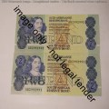 GPC de Kock Lot of 10 uncirculated R2 banknotes with consecutive numbers