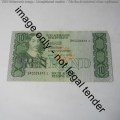 CL Stals Lot of 3 old banknotes - R2, R5 and R10
