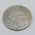 1876 France Silver 5 Francs