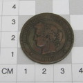 1889 France Ten centimes A