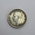 1929 Italy silver 5 Lire XF+