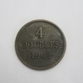 1902 Guernesey 4 Doubles
