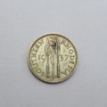 1937 Southern Rhodesia silver 3 pence EF