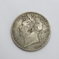 1823 Great Britain George 4 half crown