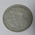 1936 South Africa half crown VF+