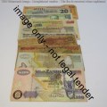 Lot of 10 Africa banknotes