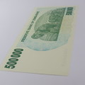 Zimbabwe $500000 bearer cheque 1 July 2007 uncirculated ZW 85