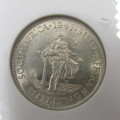1941 SA Union Shilling graded AU 55 by NGC