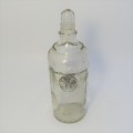 Antique Colibri Dralle EAU de Portugal bottle - made in Hamburg