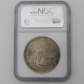 1952 SA Union 5s Five Shilling graded PF 66 by NGC