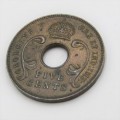 1925 East Africa Five Cent -