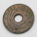 1925 East Africa Five Cent -