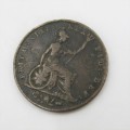 1826 and 1827 Greta Britain George IV half pennies