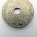 1926 Belgium Silver 5 Centimes with 6 out of place