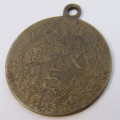 1911 King George coronation commemoration medallion