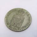 1849 A 6 Kreuzer silver coin - excellent