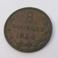 1834 Guernsey 8 Doubles