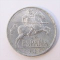 1941 Spain 10 Centimos - uncirculated