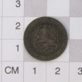 1880 Netherlands One Cent - VF
