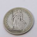 1912 Switzerland 1 Franc - VF+
