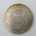 1906 A German States Prussia 2 Mark