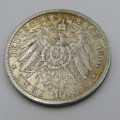 1906 A German States Prussia 2 Mark