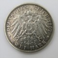 1907 a German States Prussia 2 Mark