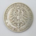 1887 A German States 2 Mark